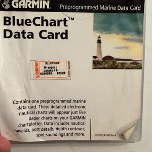 Garmin BlueChart Marine Data Card Wrangell Juneau MUS026R Alaska Nautical Charts